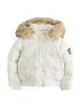 Superdry & Co Žieminė striukė 'Everest' kapučino spalva / balta