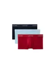 Calvin Klein Underwear Boxer trumpikės tamsiai mėlyna jūros spalva / dangaus žydra / raudona / balta
