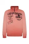 CAMP DAVID Megztinis be užsegimo 'The Craftsmen' raudona / juoda