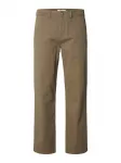 SELECTED &bdquo;Chino&ldquo; stiliaus kelnės 'SLMMiles' ruda