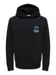 Only & Sons Megztinis be užsegimo 'ONSCeres' tamsiai mėlyna / žolės žalia / juoda / balta