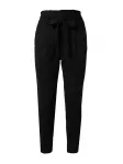 Vero Moda Petite Klostuotos kelnės 'Eva' juoda