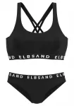 Elbsand Bikinis juoda / balta