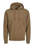 JACK & JONES Megztinis be užsegimo ruda / pilka / rusvai žalia