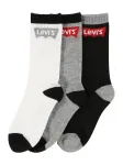 Levi's Kids Kojinės pilka / raudona / juoda / balta