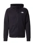 THE NORTH FACE Funkcinis flisinis džemperis 'REAXION 2.0' juoda / balta