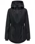 NAVAHOO Demisezoninė parka 'Blumentanz 14' juoda