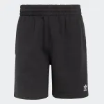 ADIDAS ORIGINALS Kelnės 'TREFOIL ESSENTIALS 7 inch FLEECE' juoda / balta