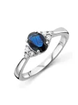 DIAMANT LETERNEL Žiedas sidabrinė