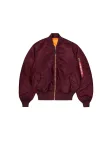 ALPHA INDUSTRIES Demisezoninė striukė purpurinė spalva
