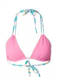 Banana Moon Bikinio vir&scaron;utinė dalis nefrito spalva / oranžinė / rožinė / balta