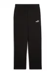 PUMA Sportinės kelnės 'ESS No. 1' juoda / balta