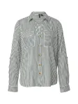 VERO MODA Palaidinė 'VMBUMPY' tamsiai žalia / balta