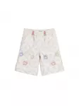 Desigual Kelnės nebalintos drobės spalva / mėlyna / raudona / balta