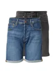 JACK & JONES Džinsai 'JJIRick JJIOrg' tamsiai (džinso) mėlyna / juodo džinso spalva