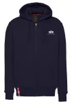 ALPHA INDUSTRIES Megztinis be užsegimo tamsiai mėlyna