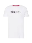 ALPHA INDUSTRIES Mar&scaron;kinėliai juoda / balta