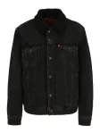 LEVI'S &reg; Demisezoninė striukė juodo džinso spalva
