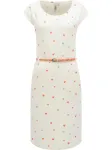 Ragwear Vasarinė suknelė 'Lilithe Youmodo' dramblio kaulo / &scaron;viesiai žalia / tamsiai oranžinė / rožinė