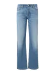 Tommy Jeans Džinsai 'Low Rise Straight' tamsiai (džinso) mėlyna