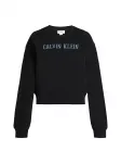 Calvin Klein Jeans Megztinis be užsegimo dangaus žydra / juoda