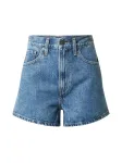LEVI'S &reg; Džinsai 'High Waisted Mom Short' tamsiai (džinso) mėlyna