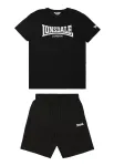 LONSDALE Treningas 'Dunstan' juoda / balta