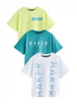 Baker by Ted Baker Mar&scaron;kinėliai mėlyna / žalsvai mėlyna / žaliosios citrinos spalva / balta