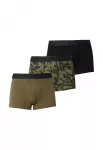 GUESS Boxer trumpikės 'JOE' žalia / alyvuogių spalva / tamsiai žalia / juoda