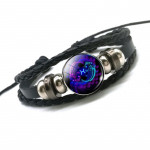 Apyrankė zodiako ženklas Žuvys Pisces Glow; universalaus dydžio