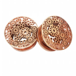 Auskarai tuneliai Karavansaray Bronze, 2vnt; 6mm, 8mm, 10mm, 12mm, 14mm, 16mm