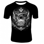 Mar&scaron;kinėliai trumpomis rankovėmis Star skull; XL