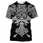 Mar&scaron;kinėliai trumpomis rankovėmis Valhalla; L, XL