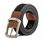 Diržas medžiaginis ZDL Black Grey; 110cm