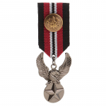Medalis Silver Star Eagle; 8x3cm