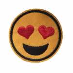 Antsiuvas medžiaginis Smile 15; 4.9cm
