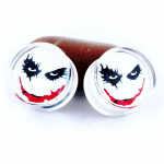 Auskarai tuneliai Acryl Bloody Ghost, 2vnt; 10mm, 12mm, 14mm, 16mm