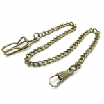 Kelnių grandinė Mini Chain bronzos spalvos; 35cm
