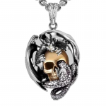 Kaklo papuo&scaron;alas Immortality Skull; 35x50mm