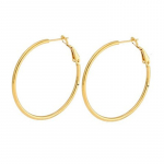 Auskarai Ring Circle Gold, 2vnt; 2.1cm, 2.7cm, 3.2cm, 3.6cm, 4.1cm, 4.8cm