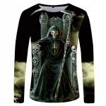 Mar&scaron;kinėliai ilgomis rankovėmis Giltinė soste; L, XL