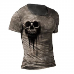 Mar&scaron;kinėliai trumpomis rankovėmis Heart Skull; L, XL