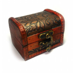 Papuo&scaron;alų dėžutė Vintage 43; 9x7cm