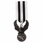 Medalis Black Star Eagle; 8x3cm