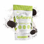RawPowders Baltymai GO NATURAL, 1 kg, koncentratas (sausainių skonio)