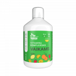 RawPowders Vitaminų kompleksas vaikams, skystas maisto papildas, 500 ml
