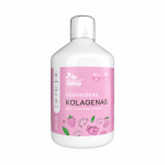 RAW POWDERS Vegani&scaron;kas kolagenas (plaukams, odai, nagams), skystas maisto papildas, 500 ml