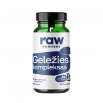 RawPowders Geležies kompleksas PLUS, 60 kapsulių