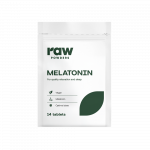 RAW POWDERS Raw Powders Melatoninas, 14 tablečių