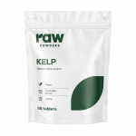 RAW POWDERS Kelp (150 mcg jodo), 90 tablečių